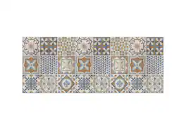 J&V TEXTILES - 20" x 55" Oversized Cushioned Anti-Fatigue Kitchen Runner Mat - Multi