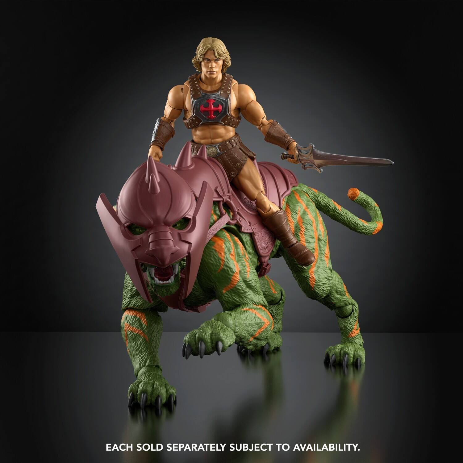 Each sold separately subject to availability.