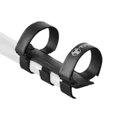 Front. TREBLAB - Universal Speaker Mount for Bike, Golf Cart Railing - Adjustable Strap Holder Compatible with Most Portable Speakers - Black.
