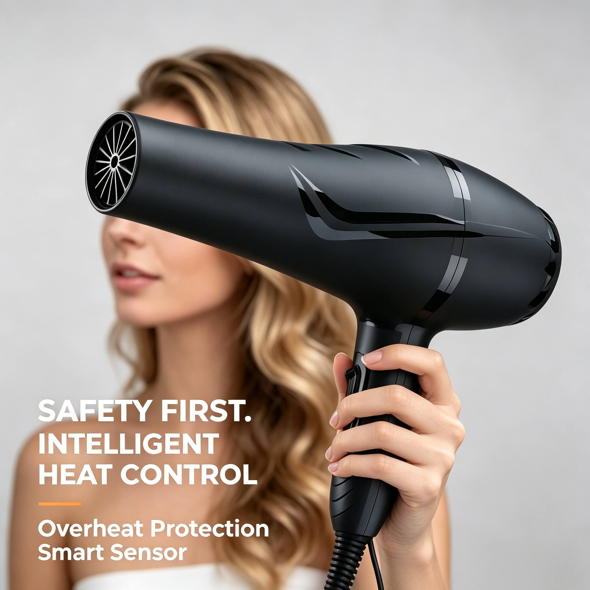 SAFETY FIRST.  
INTELLIGENT HEAT CONTROL  
Overheat Protection  
Smart Sensor