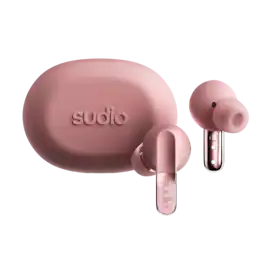 Sudio - N3 Pro True Wireless Noise Cancelling Earbuds - Pink