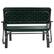 Alt View 6. Costway - Costway Outdoor Patio Swing Porch Rocker Glider Bench Loveseat Garden Seat Steel - Green.