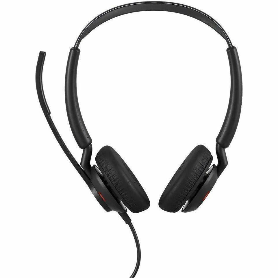 Alt View 5. Jabra - Jabra Engage 50 II Headset - Microsoft Teams Certification - Stereo - USB Type A, USB Type C - Wired - 50 Hz to 20 kHz - Black.