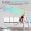 Set a Goal and Track Your Progress with the arboleaf App to help you reach the goal data you set. Track your progress on a weekly, monthly, or yearly basis.

125lb Weight: 121.6lb
Body Fat: 26.5%
BMI: 25
25% Body Fat: 117.3lb
22% Body Fat: 114.5lb
21% Body Fat: 19