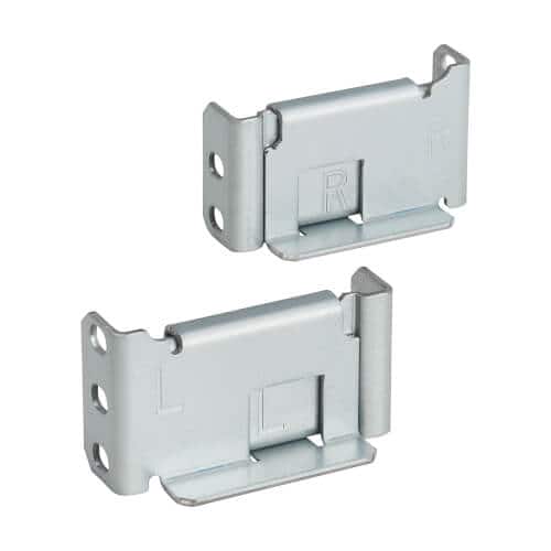 Eaton - 1U 2 POST RAIL KIT - Silver