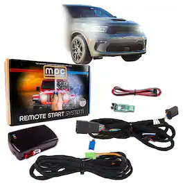 MPC - Plug And Play Remote Start For 2018-2024 Dodge Durango::Push-to-Start::Gas - Black