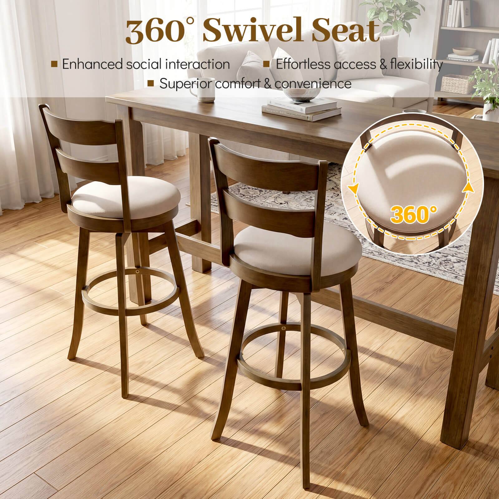 360° Swivel Seat

- Enhanced social interaction
- Effortless access & flexibility
- Superior comfort & convenience