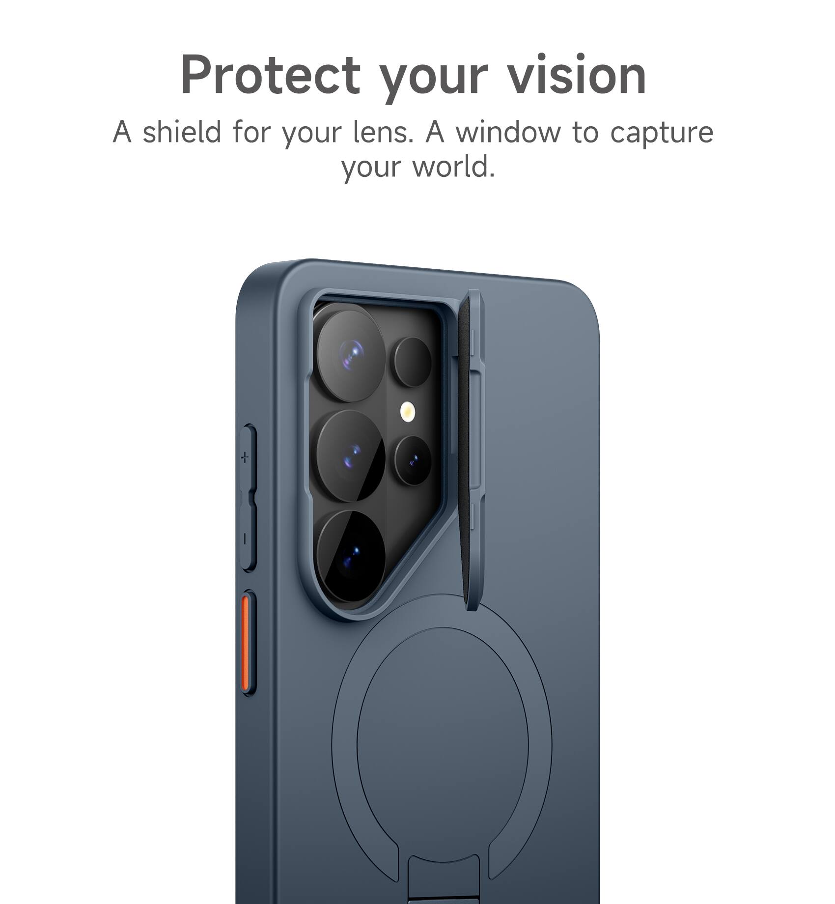Protect your vision  
A shield for your lens. A window to capture your world.