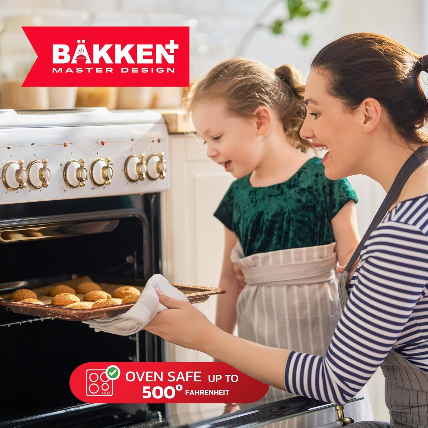 BÄKKEN  
MASTER DESIGN  

OVEN SAFE UP TO 500° FAHRENHEIT