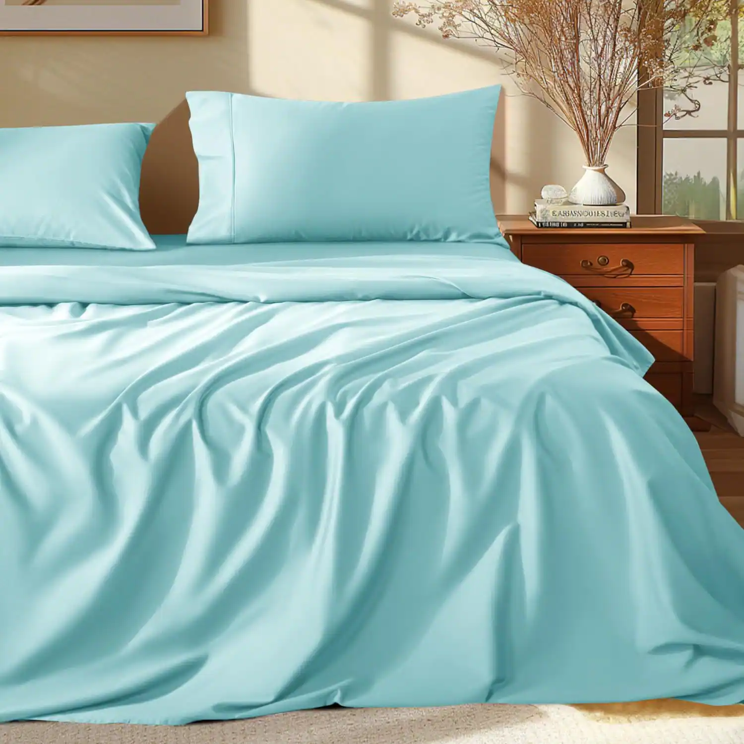 11 - Spa Blue Queen(4 Piece Set)