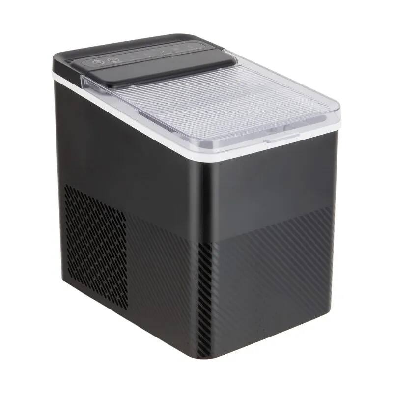 Front. Forest'nSky - Countertop Ice Maker - 26 lb/24H, 2-Size Bullet Ice, Self-Clean, Removable Tray & Scoop, Black - Black.