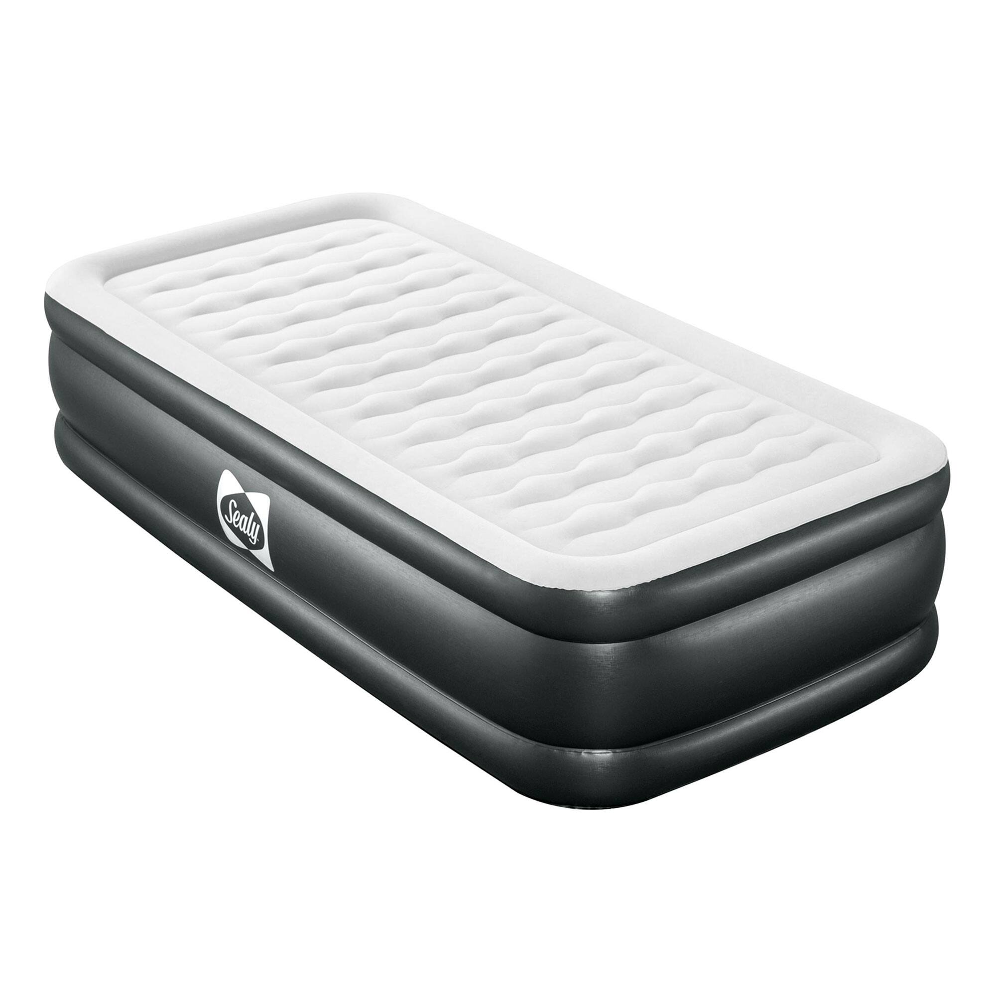 Alt View 1. Sealy - Sealy Tritech Twin 18" Air Mattress Bed 2 Person with Built-In AC Pump, 2 Pack - PVC.