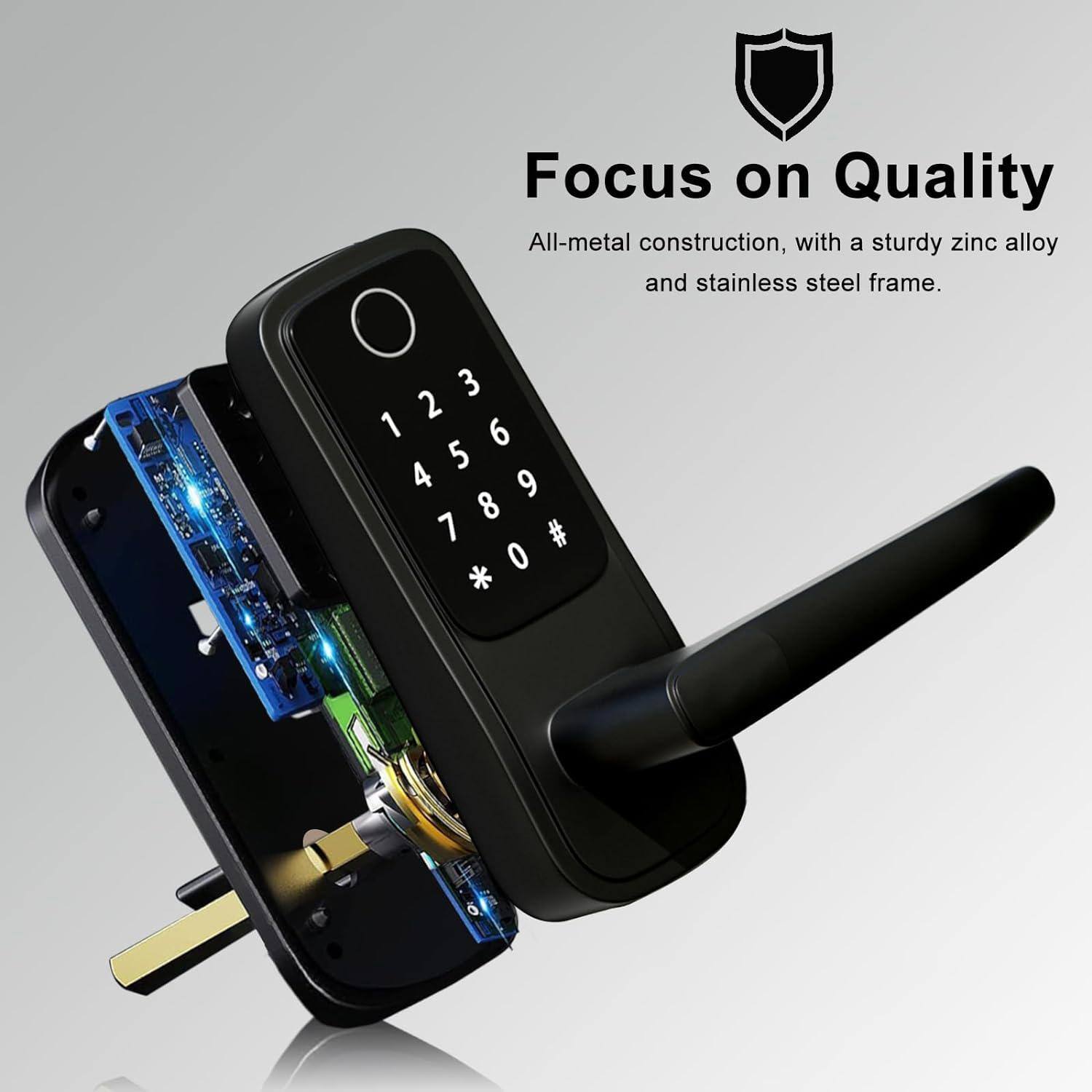 Focus on Quality

All-metal construction, with a sturdy zinc alloy and stainless steel frame.