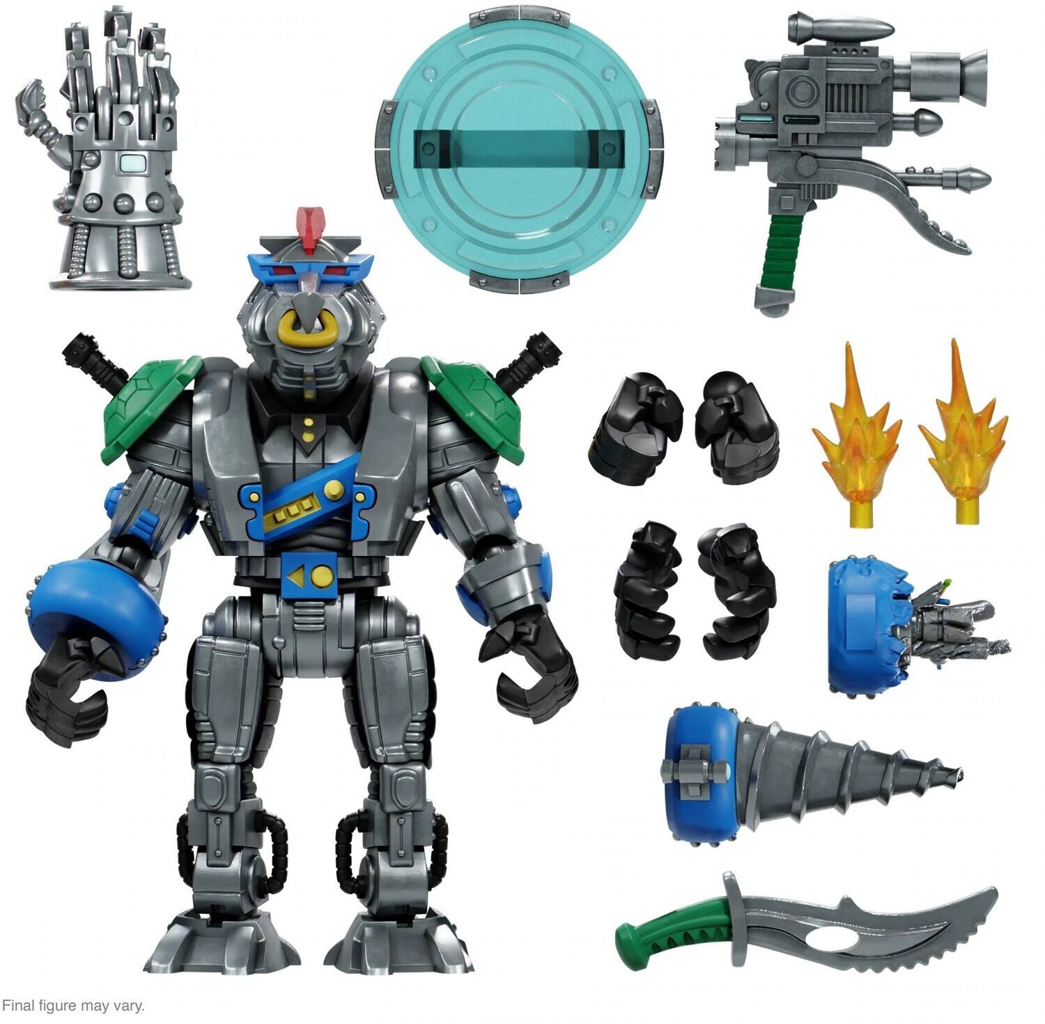 Super7 - Teenage Mutant Ninja Turtles - ULTIMATES! Wv7 - Robotic Bebop (TMNT) - Collectibles