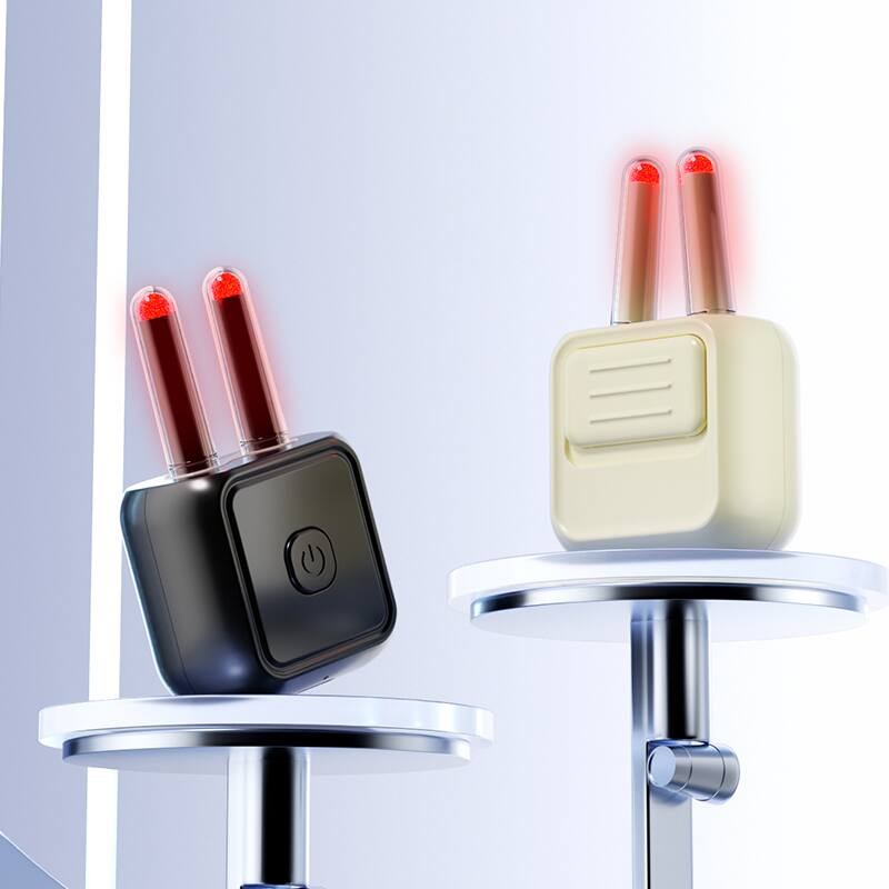 Alt View 2. Morfone - Portable Infrared Nasal Relief Device 3 Level Adjustable Treatment Device for Allergic Rhinitis and Nasal Congestion - White.