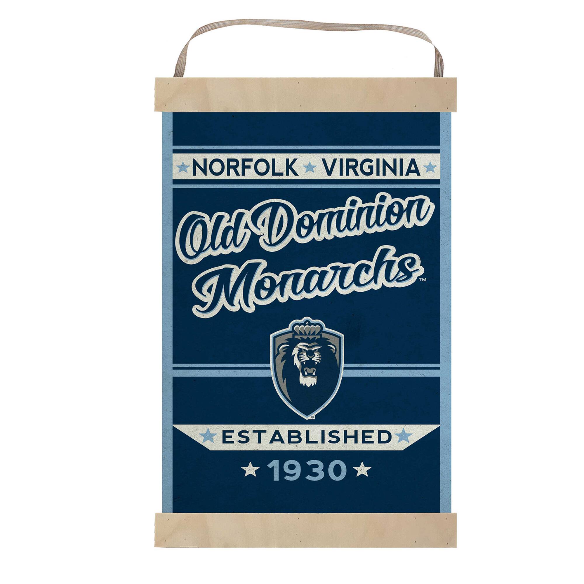 NORFOLK VIRGINIA Old Dominion Monarchs ESTABLISHED 1930