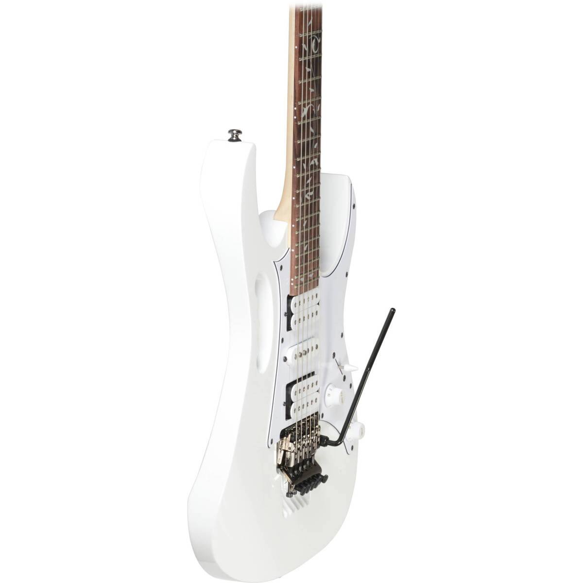 Alt View 1. Ibanez - Ibanez Steve Vai Signature JEMJR Electric Guitar, Jatoba Fretboard, White.