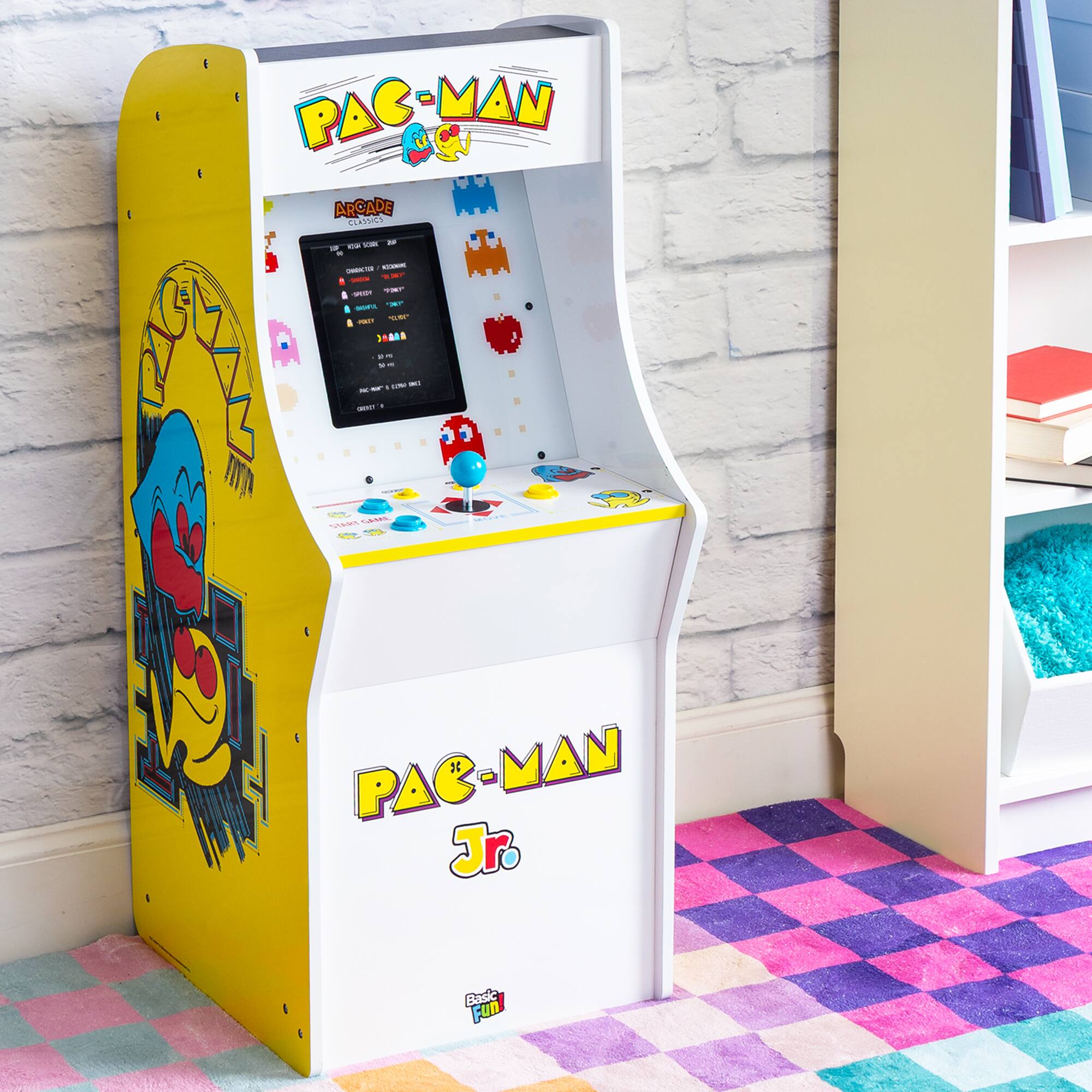 PAC-MAN ARCADE CLASSICS

SOURK 19 UP NO CHARACTER ACCOUNT EDIXY SPECY THEY 2KY" PORTY "at"

F 10
1.701 DCT INC or

i
100

START GAME

PAC-MAN Jr.
Basic Fun