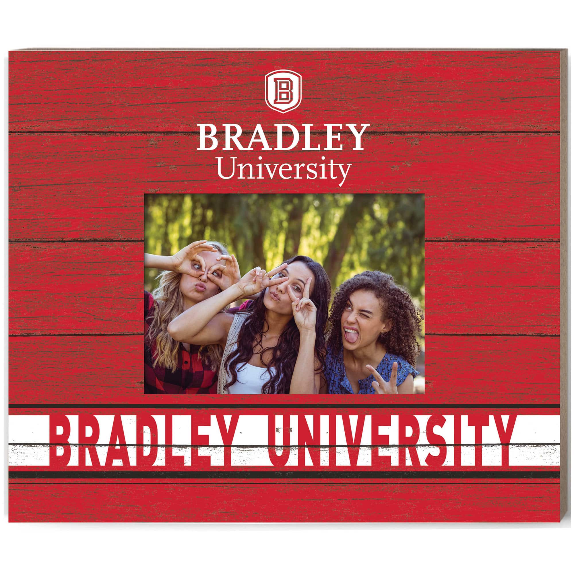 Jardine - Bradley Braves 11'' x 13'' Team Spirit Scholastic Picture Frame - Red price history on PriceWatchPro