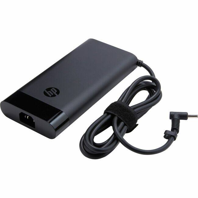 Front. HP - HP Zbook 230W Slim Smart 4.5mm AC Adapter (6E6M1AA) - 230 W - Black.