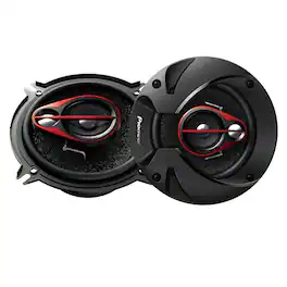 Pioneer - 5.25" - 3-way, 250 W Max Power, Coaxial Speakers (pair) - Black