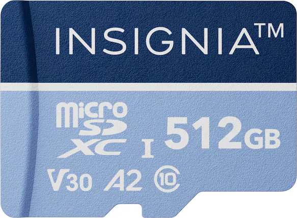 INSIGNIA™ Micro SDXC I 512GB V30 A2 10