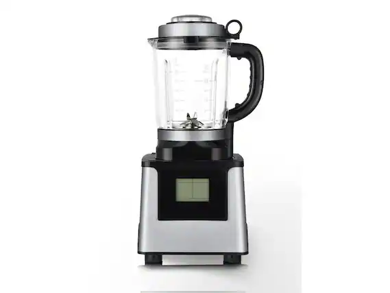 Front. Sunpentown - Sunpentown Multi-Functional Pulverizing Blender with Heating Element CL-513 - Stainless steel.