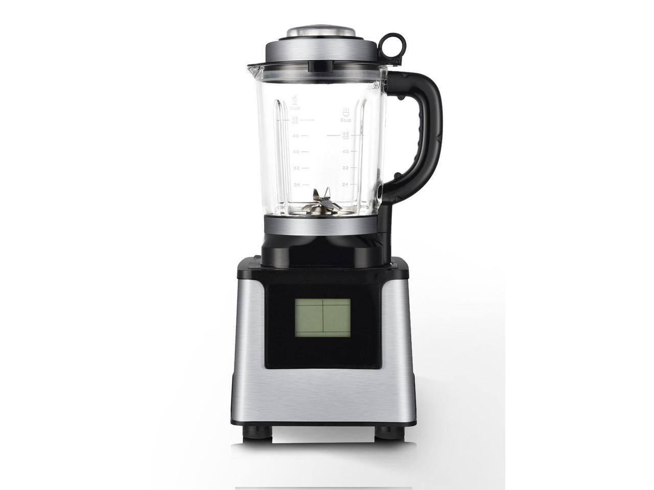 Front. Sunpentown - Sunpentown Multi-Functional Pulverizing Blender with Heating Element CL-513 - Stainless steel.