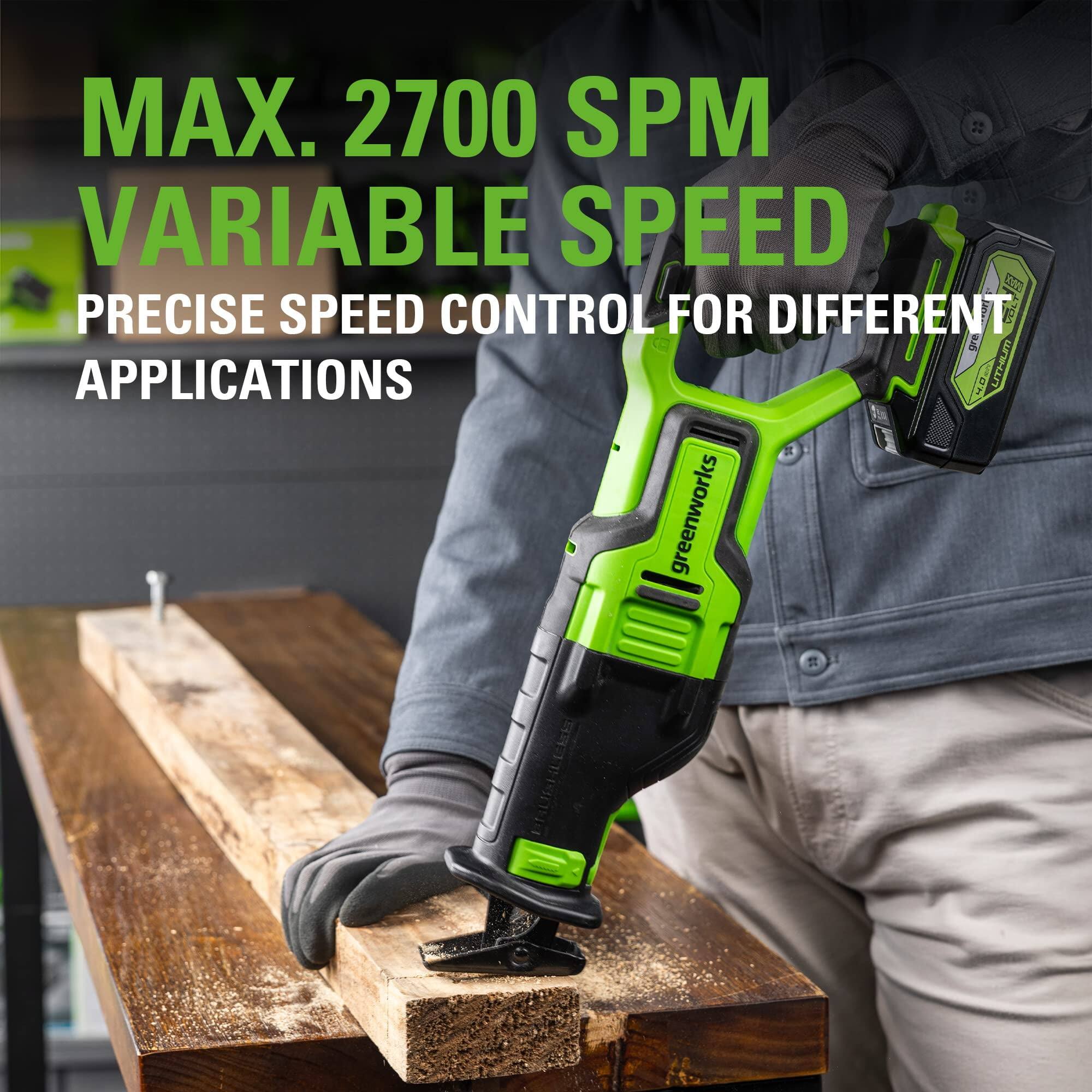 MAX. 2700 SPM  
VARIABLE SPEED  
PRECISE SPEED CONTROL FOR DIFFERENT APPLICATIONS