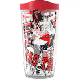 Tervis - Texas Tech Red Raiders 16oz. Allover Classic Tumbler - Multicolor