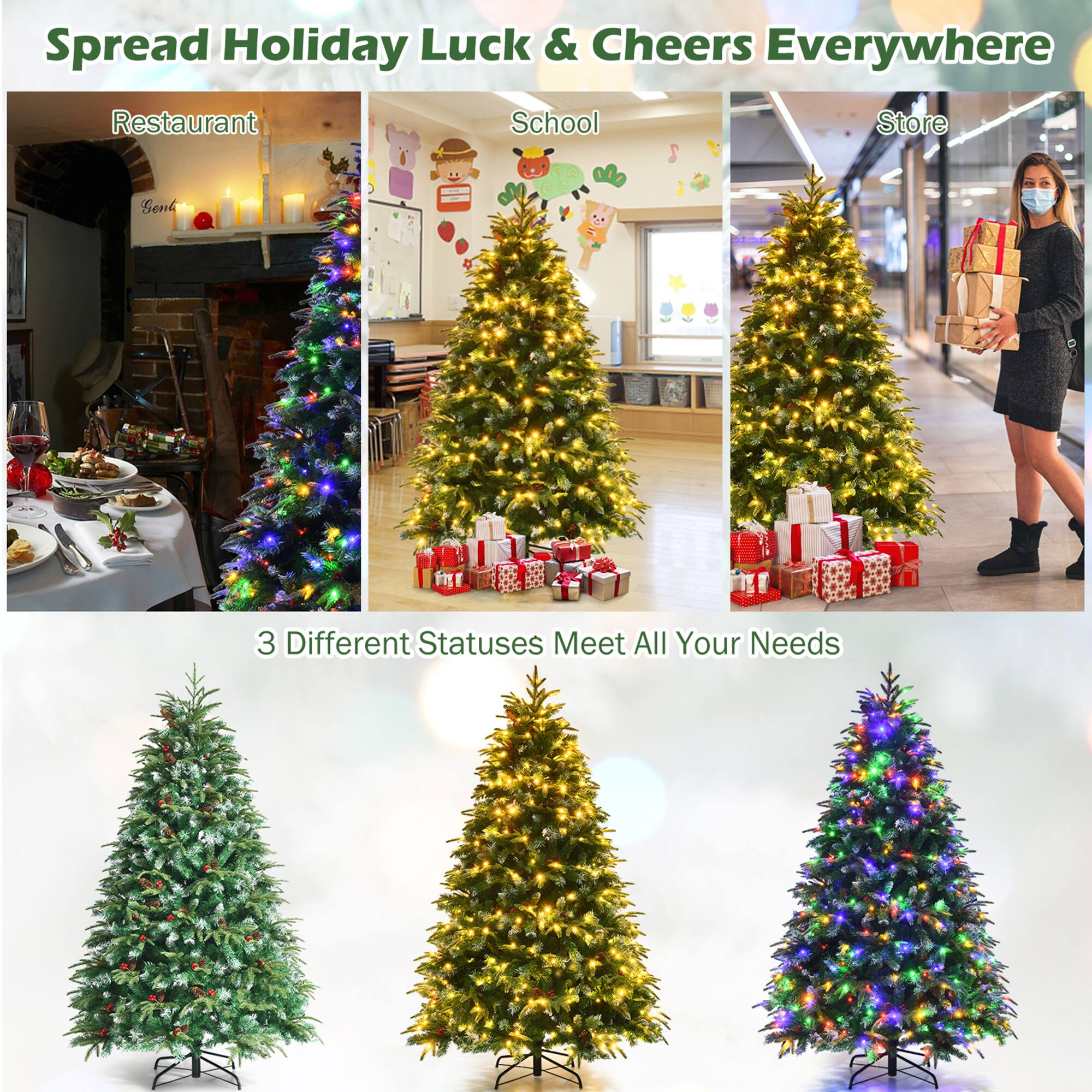 Spread Holiday Luck & Cheers Everywhere

Restaurant School Store

3 Different Statuses Meet All Your Needs