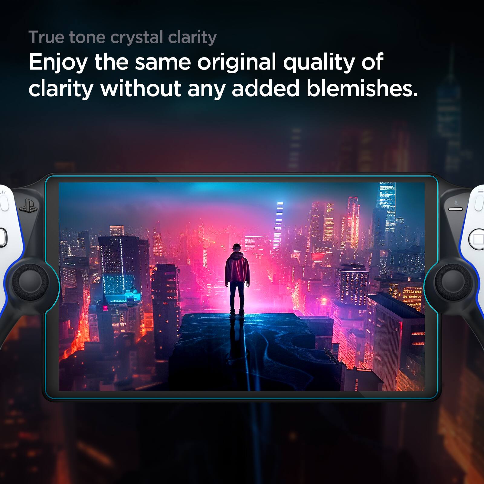 True tone crystal clarity  
Enjoy the same original quality of clarity without any added blemishes.