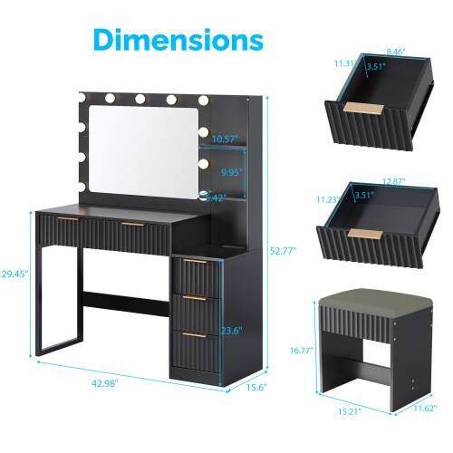 Dimensions

- 11.31" x 8.46" x 3.51"
- 10.57" x 9.95" x .42"
- 11.23" x 12.87" x 3.51"
- 52.77" x 29.45" x 23.6"
- 16.77" x 42.98" x 15.6"
- 15.21" x 11.62"