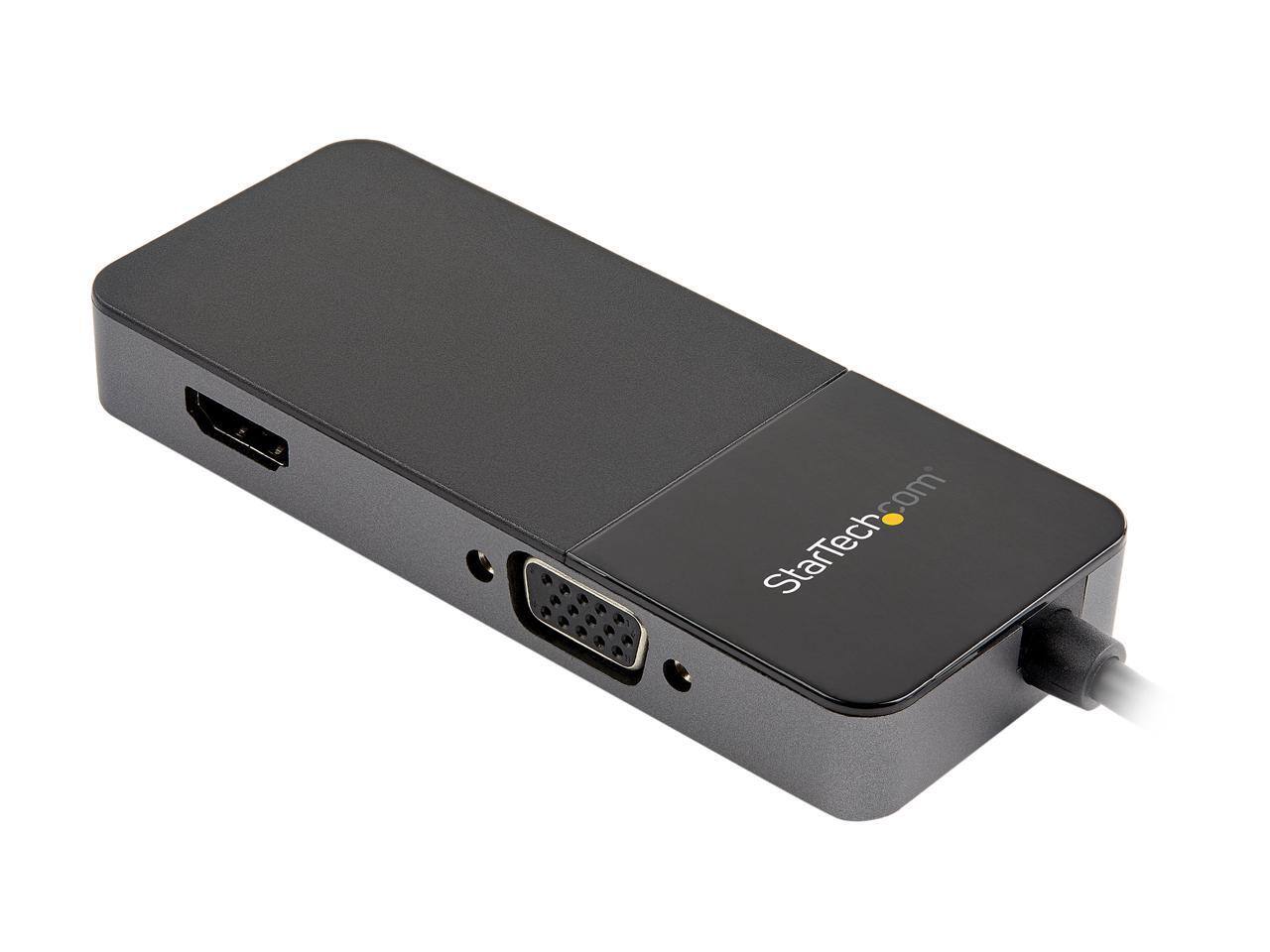 Alt View 1. StarTech.com - StarTech.com USB 3.0 to HDMI/VGA Adapter - 4K 30Hz, 2-in-1 Dongle (USB32HDVGA).