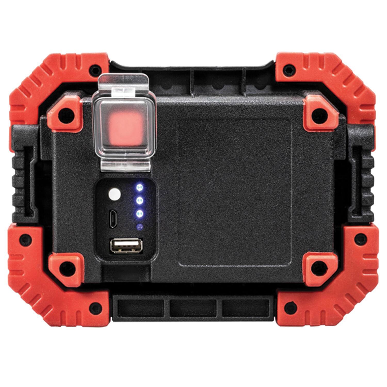 Left. Dorcy - Ultra HD USB-Rechargeable Utility Light with Power Bank.