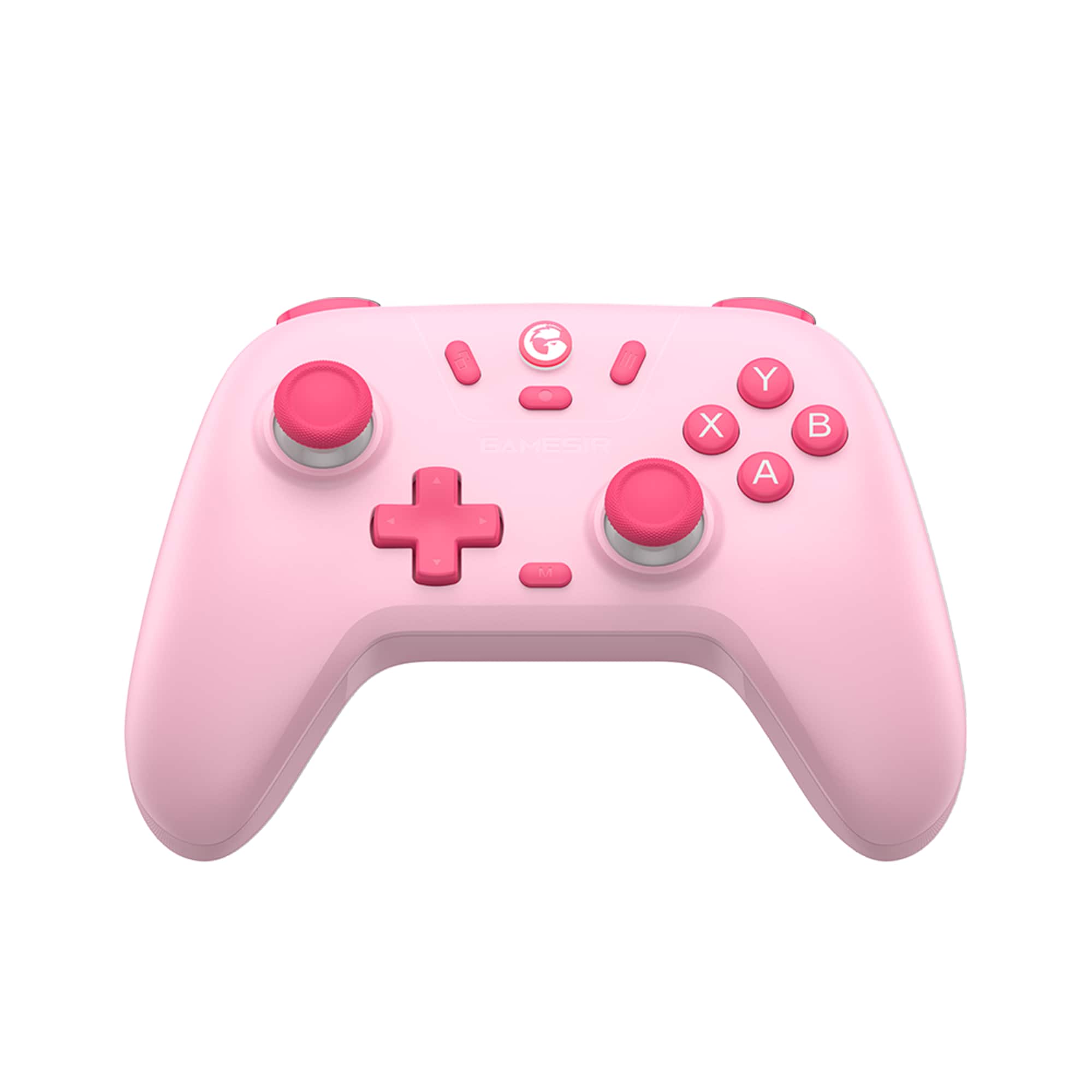 Front. GameSir - Nova Lite Wireless Controller for Windows PC, iOS, Android, Switch/Steam Deck, w/ Hall Effect, Turbo, Rumble Vibration - Pink.