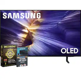 Samsung - 42" OLED 4K S90F Vision AI Smart TV (2025) + Extended Protection Plan