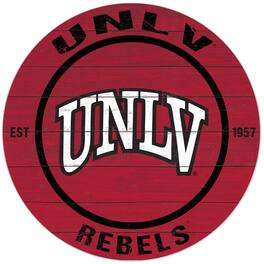 Jardine - UNLV Rebels 20'' Team Color Indoor/Outdoor Circle Sign - Red