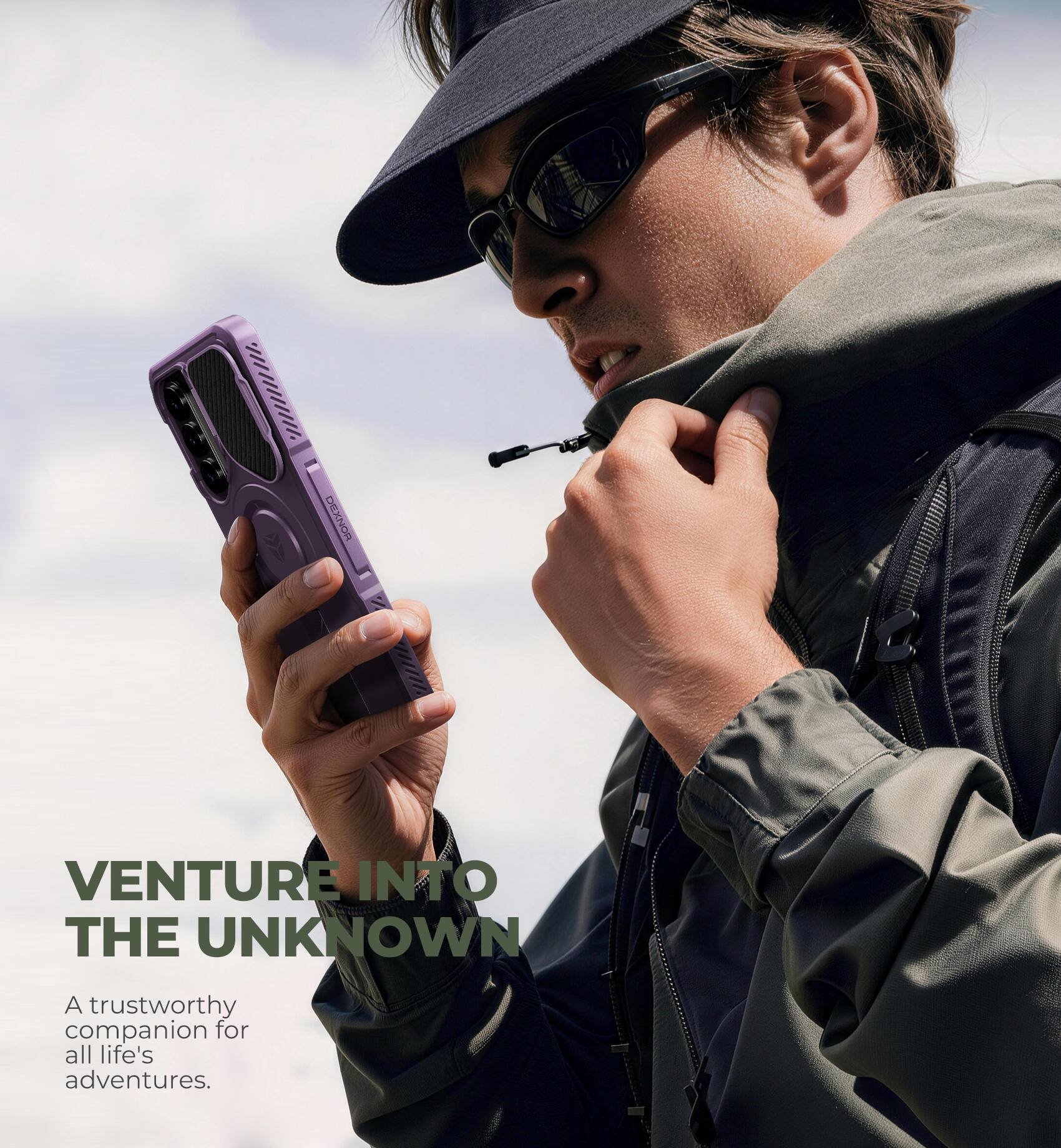 DEXNOR VENTURE INTO THE UNKNOWN  
A trustworthy companion for all life's adventures.