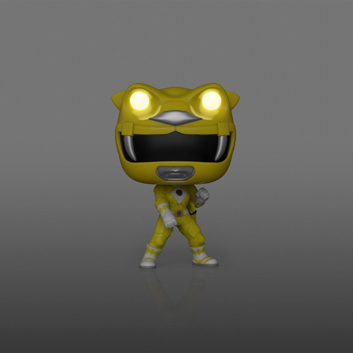 Alt View 3. Funko - Funko POP! Movies: Mighty Morphin Power Rangers Movie - Yellow Ranger (Glow-in-the-Dark)   - COLLECTIBLES - Multicolor.
