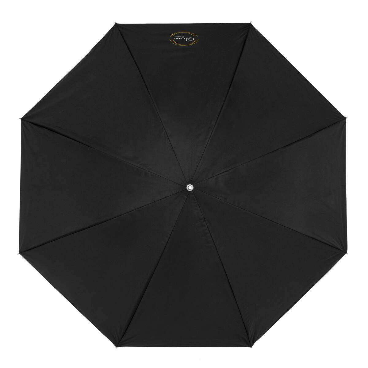 Alt View 6. Glow - Glow 40" White Umbrella with Removable Silver/Black Layer.