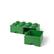 Left Zoom. Room Copenhagen - LEGO Storage Brick Drawer 8 - Dark Green.