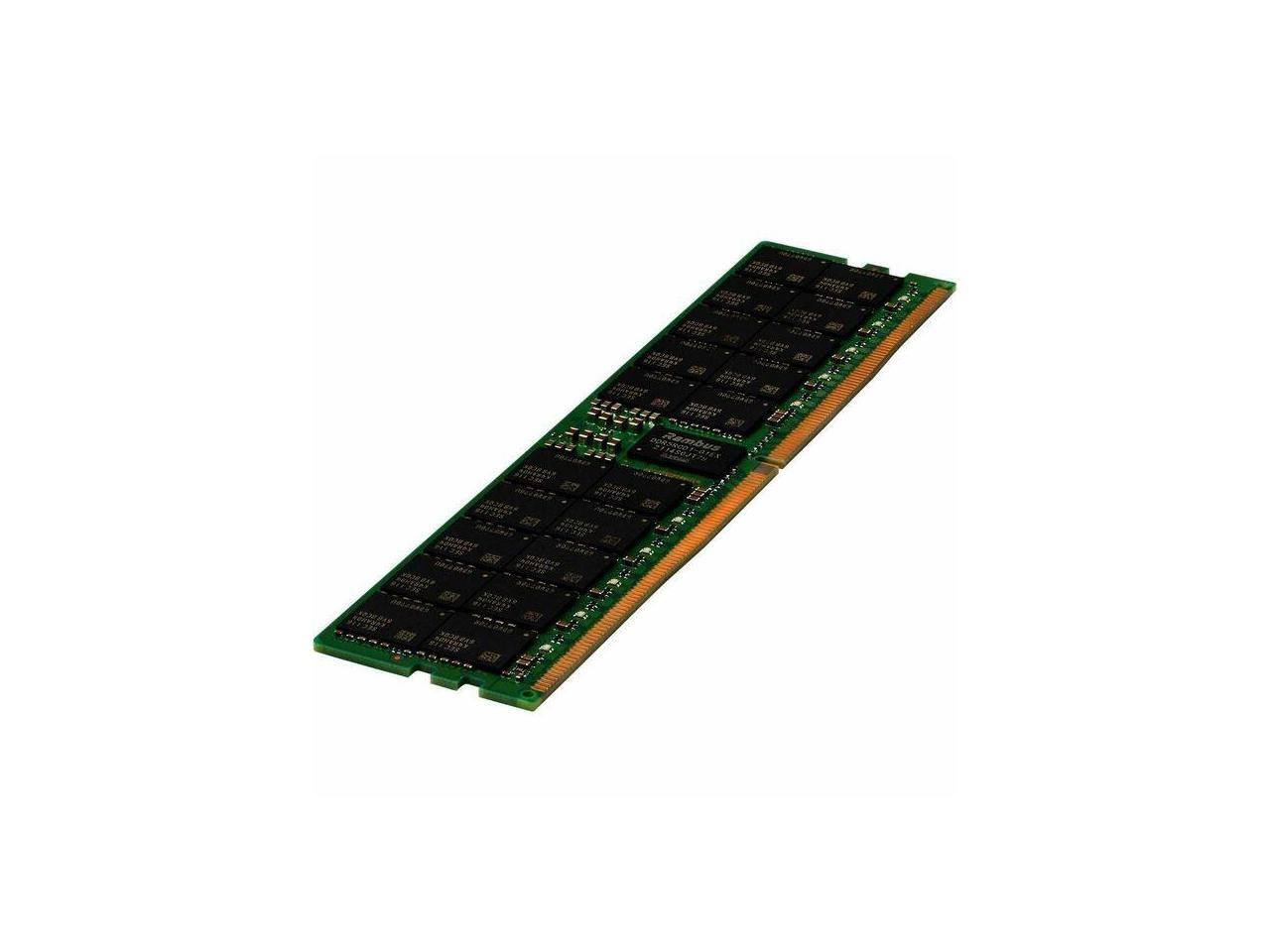Front. HPE Aruba - HPE P64706-B21 32GB DDR5 5600MHz ECC Reg Server Memory - Black.