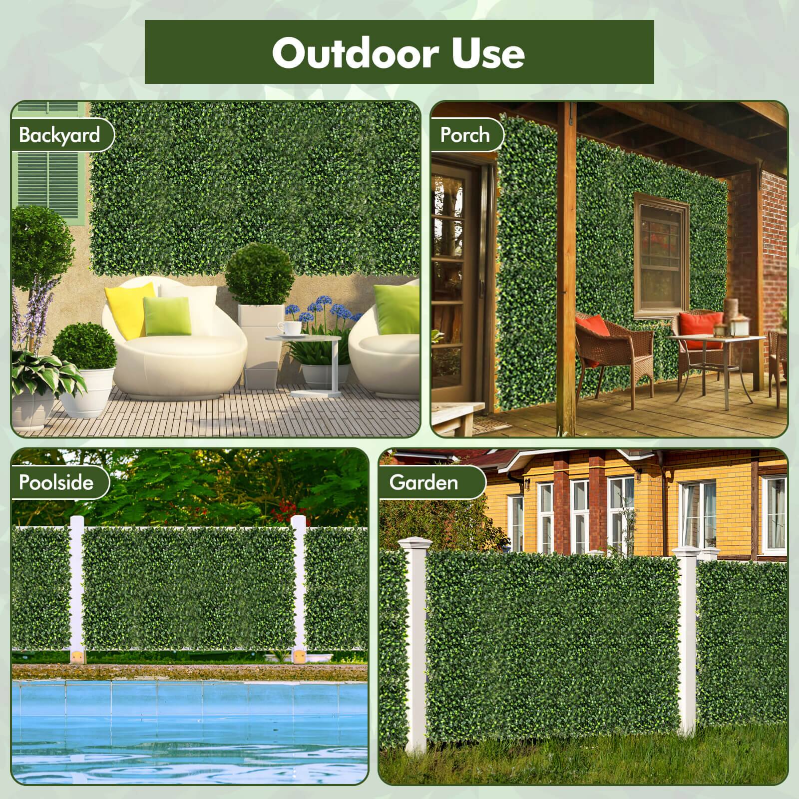 Outdoor Use

- Backyard
- Porch
- Poolside
- Garden