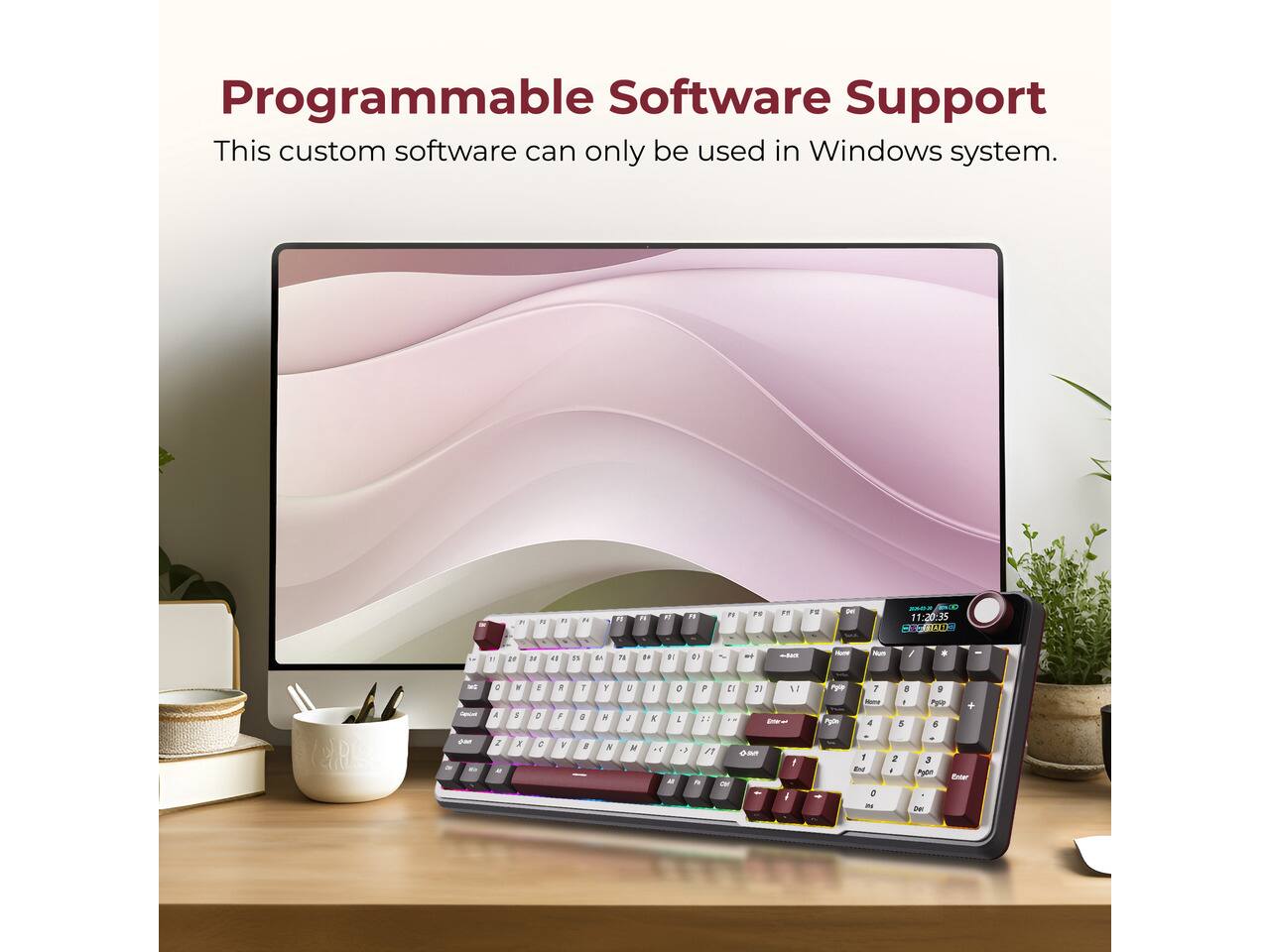 Programmable Software Support  
This custom software can only be used in Windows system.