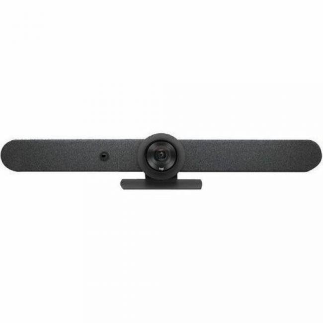 Front. Logitech - Logitech Rally Bar Video Conference Equipment - Medium/Large Room Size Supported - TAA Compliant - Graphite.
