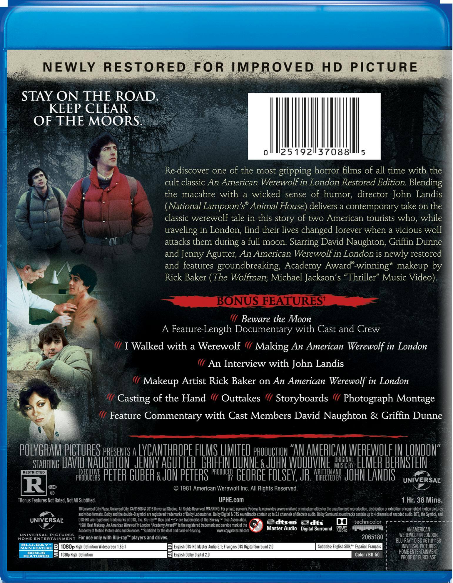 Angle. An American Werewolf in London (Blu-ray Restored) [Blu-ray].