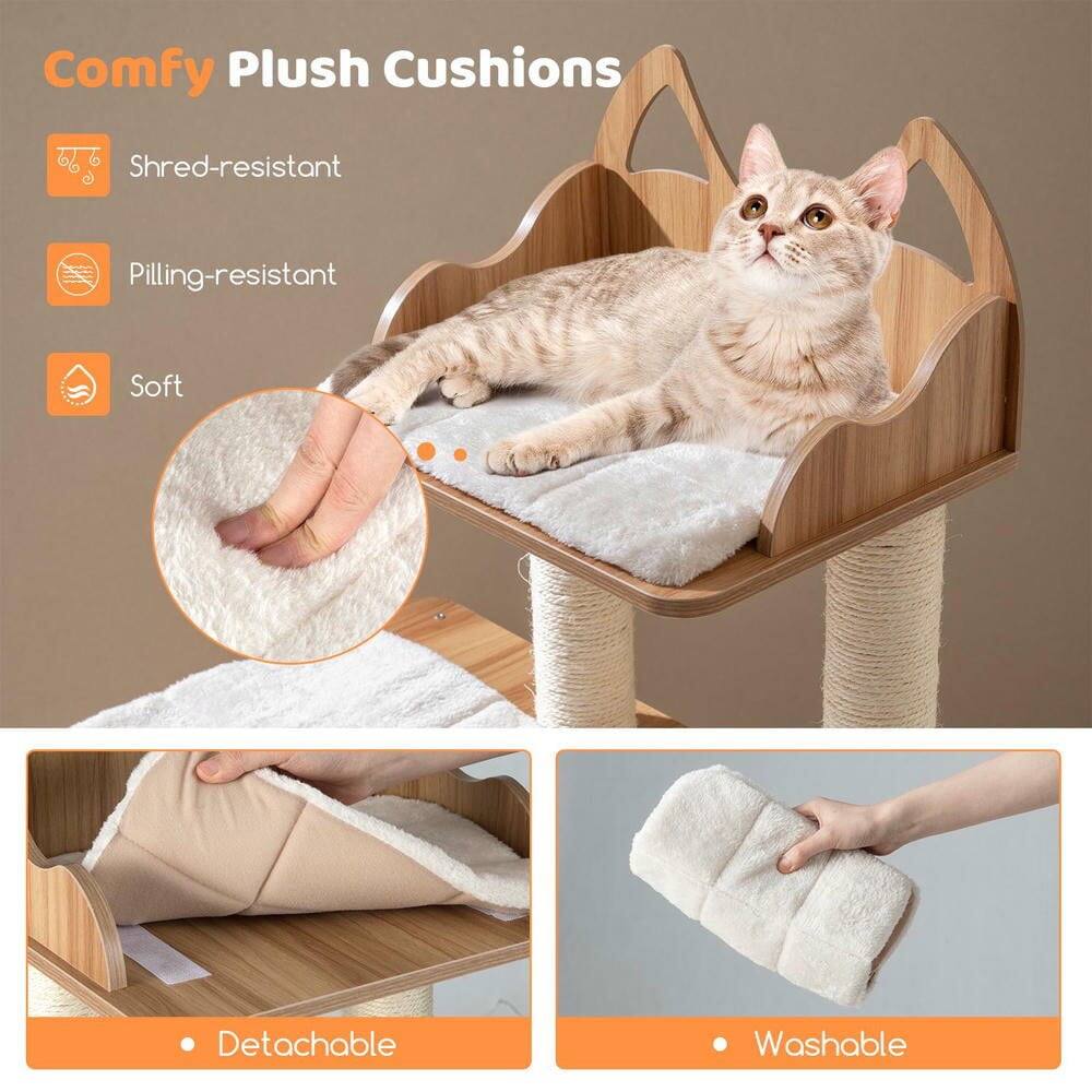 Comfy Plush Cushions

- Shred-resistant
- Pilling-resistant
- Soft
- Detachable
- Washable