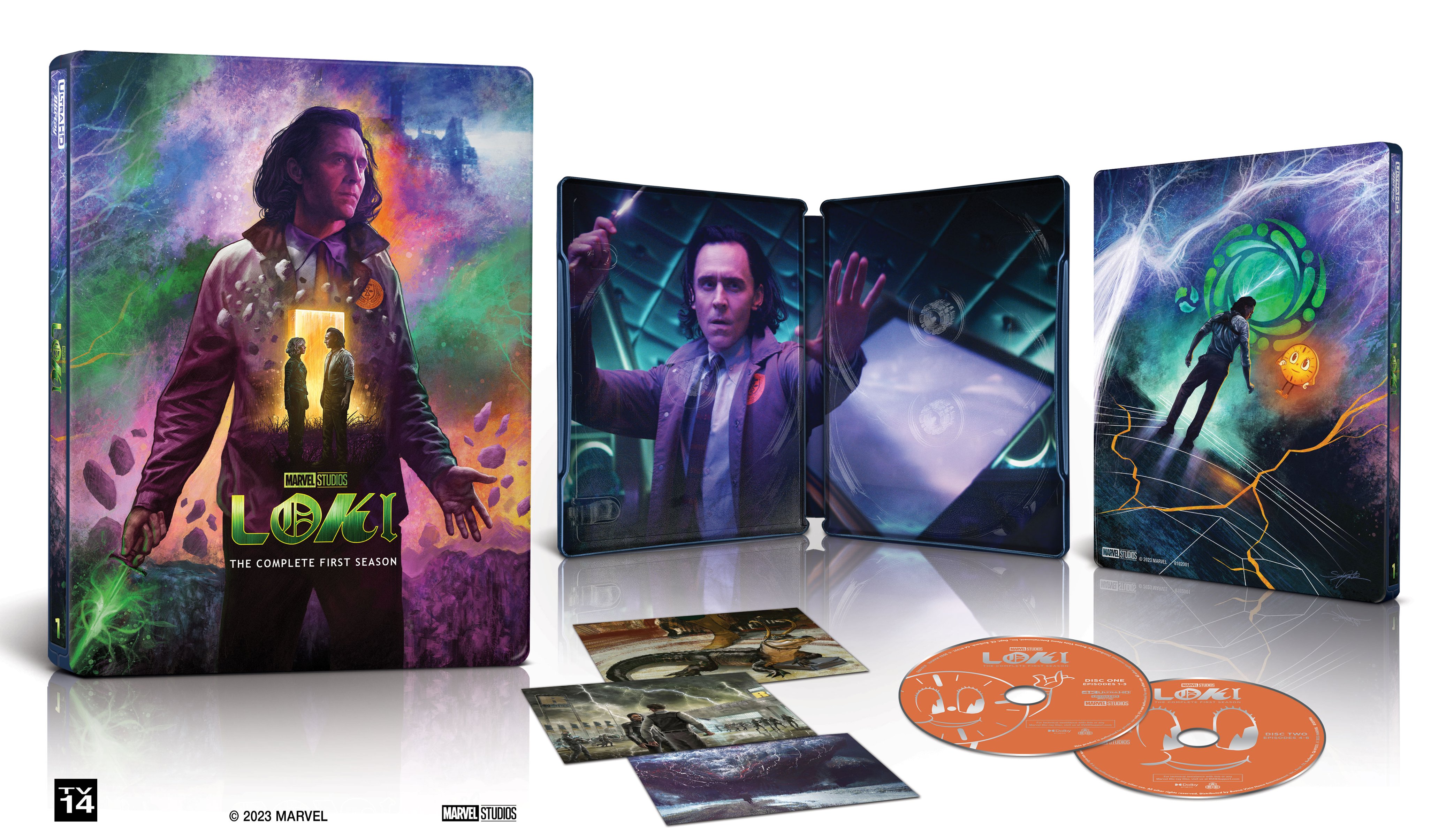 Loki: The Complete First Season (Steelbook) 4K Ultra HD