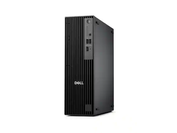 Front. Dell - SPL Dell W7CHW Pro Slim Plus QBS1250 CORE_ULTRA_7_265 250W TPM 16GB 256GBSSD Integrated NoStand Win11Pro NO WLAN novpro - Black.